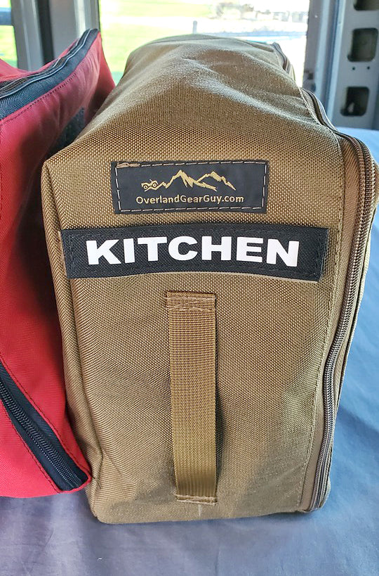 OverlandGearGuy- Van Overhead Storage Locker Divider Bags