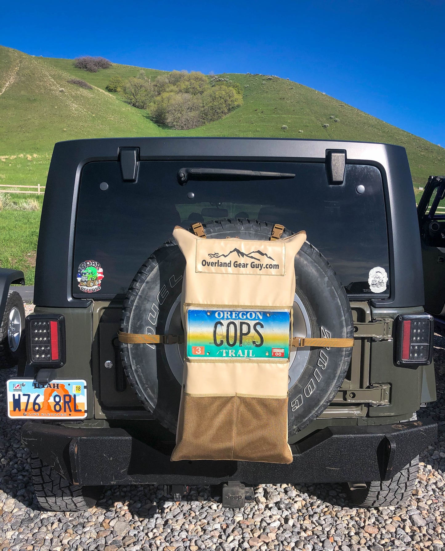 OverlandGearGuy- Pack It Out Bag II - With Lic Plate Holder