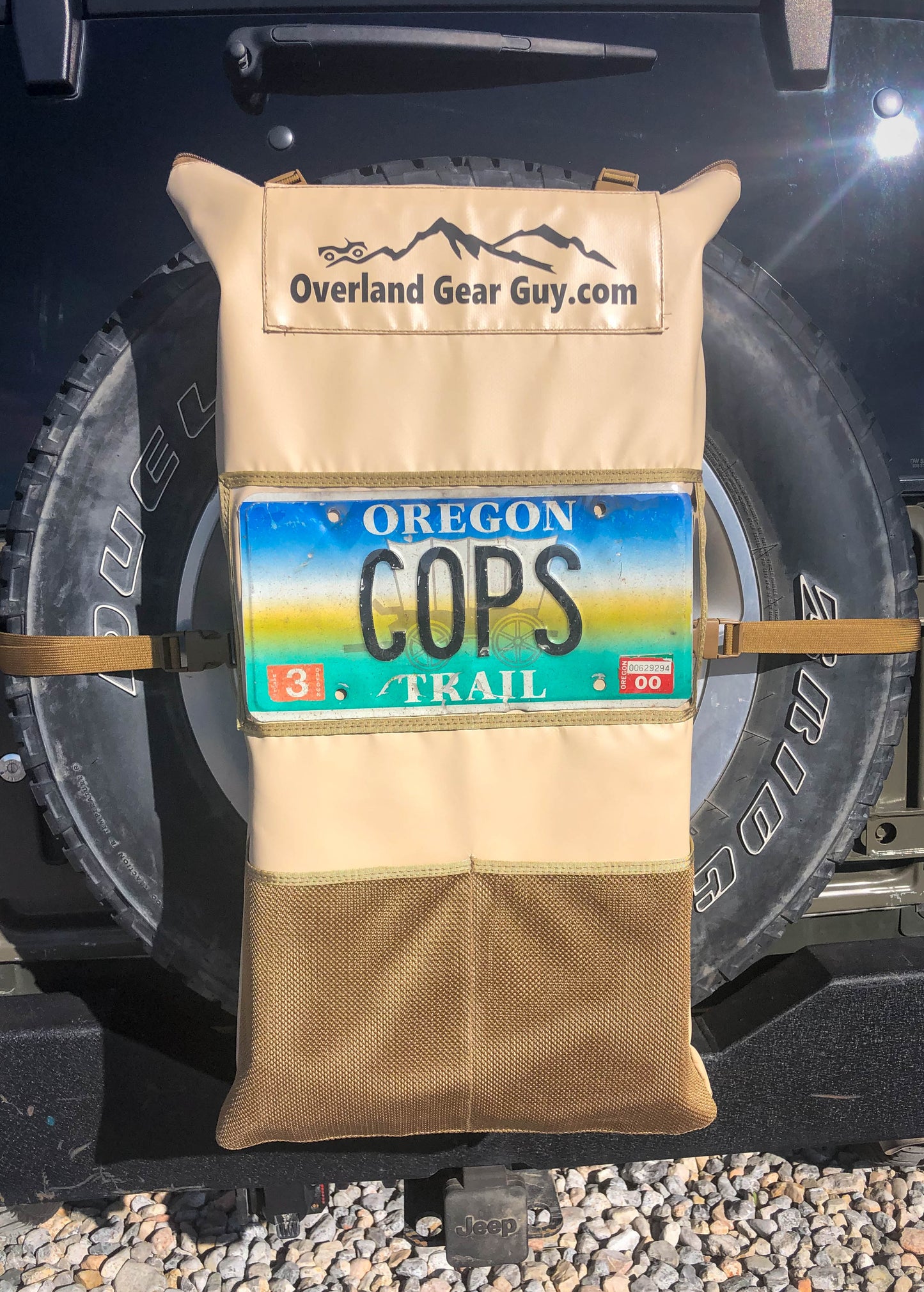 OverlandGearGuy- Pack It Out Bag II - With Lic Plate Holder