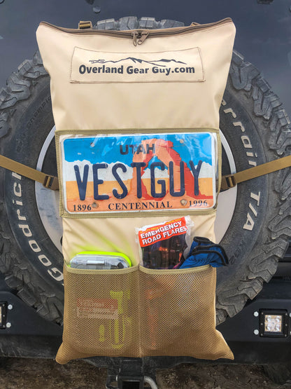OverlandGearGuy- Pack It Out Bag II - With Lic Plate Holder