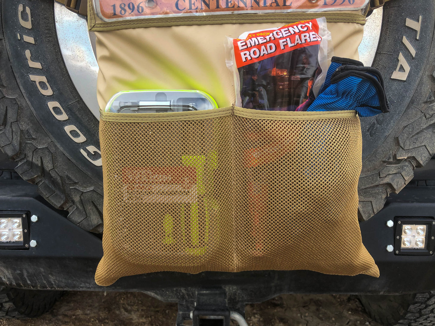 OverlandGearGuy- Pack It Out Bag II - With Lic Plate Holder