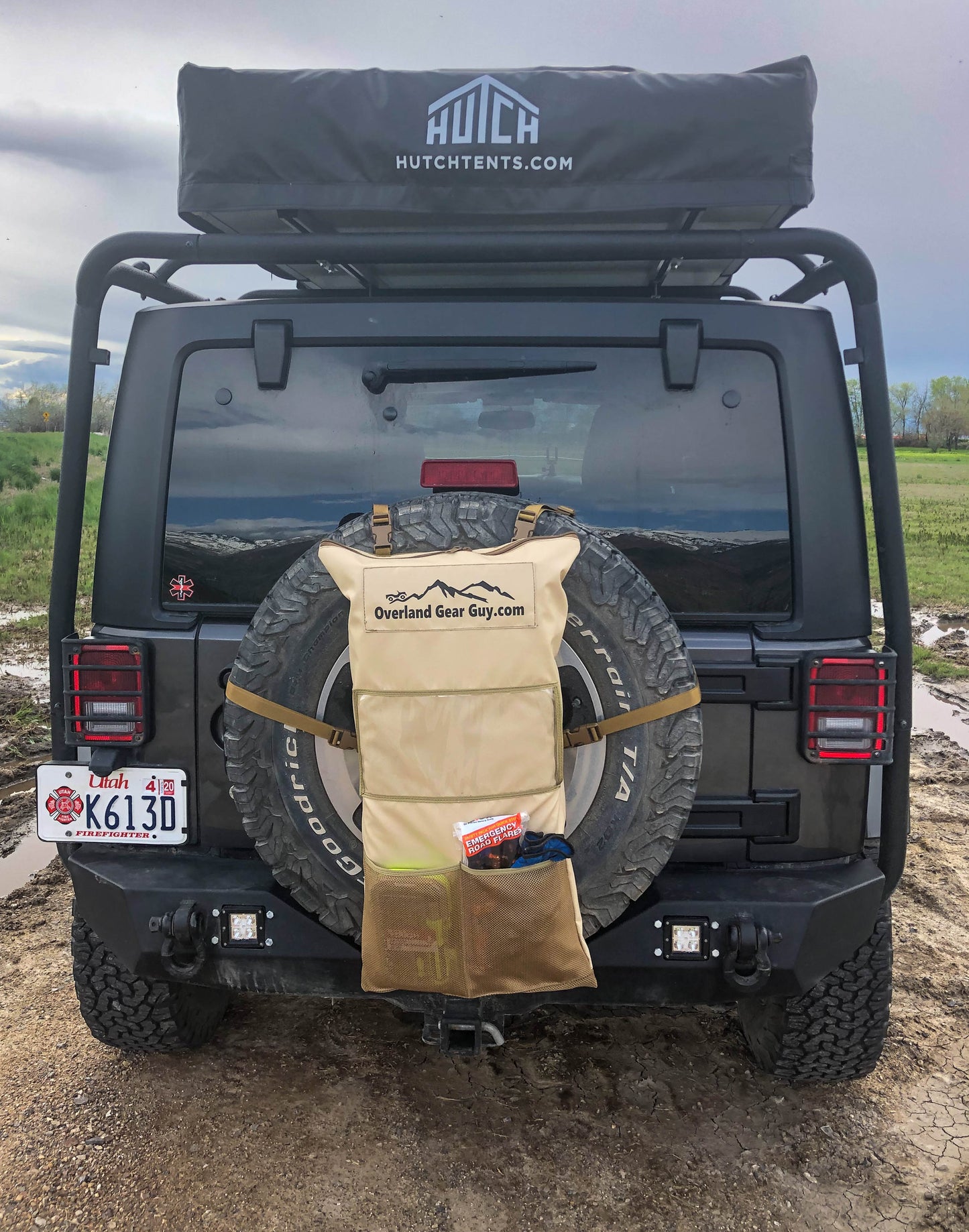 OverlandGearGuy- Pack It Out Bag II - With Lic Plate Holder