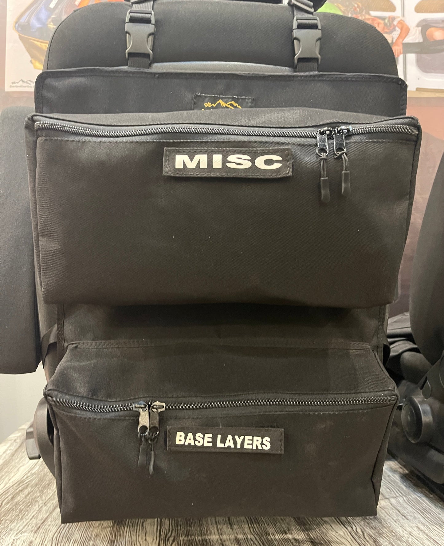 OverlandGearGuy- Overlander 2 Seat Organizer