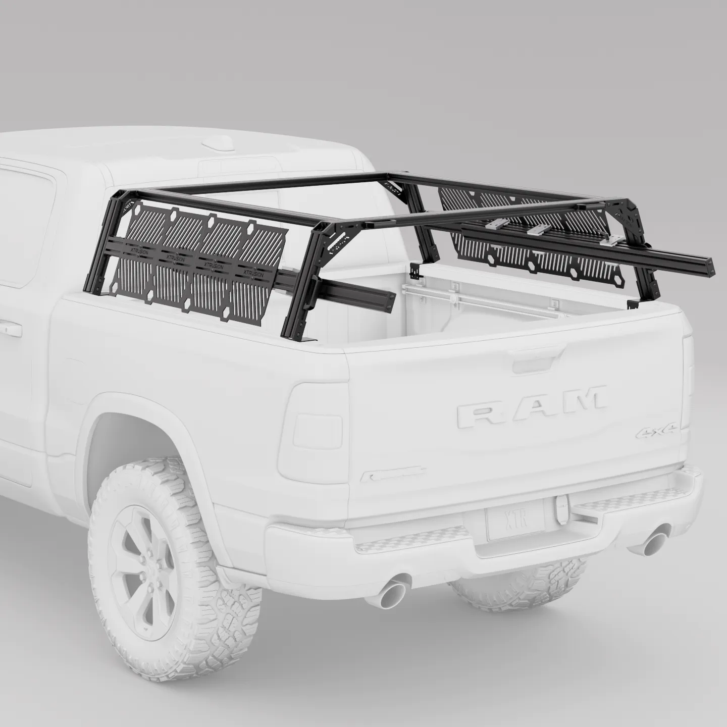 Xtrusion Overland- XTR1 Bed Rack for Dodge Ram HD - Straight Bed