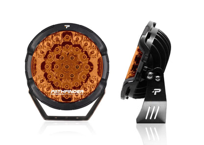 Backwoods Adventure Mods- PROWLR 9" LED Driving Light [TRUE AMBER]
