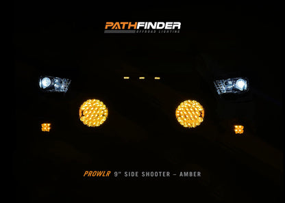 Backwoods Adventure Mods- PROWLR 9" LED Driving Light [TRUE AMBER]