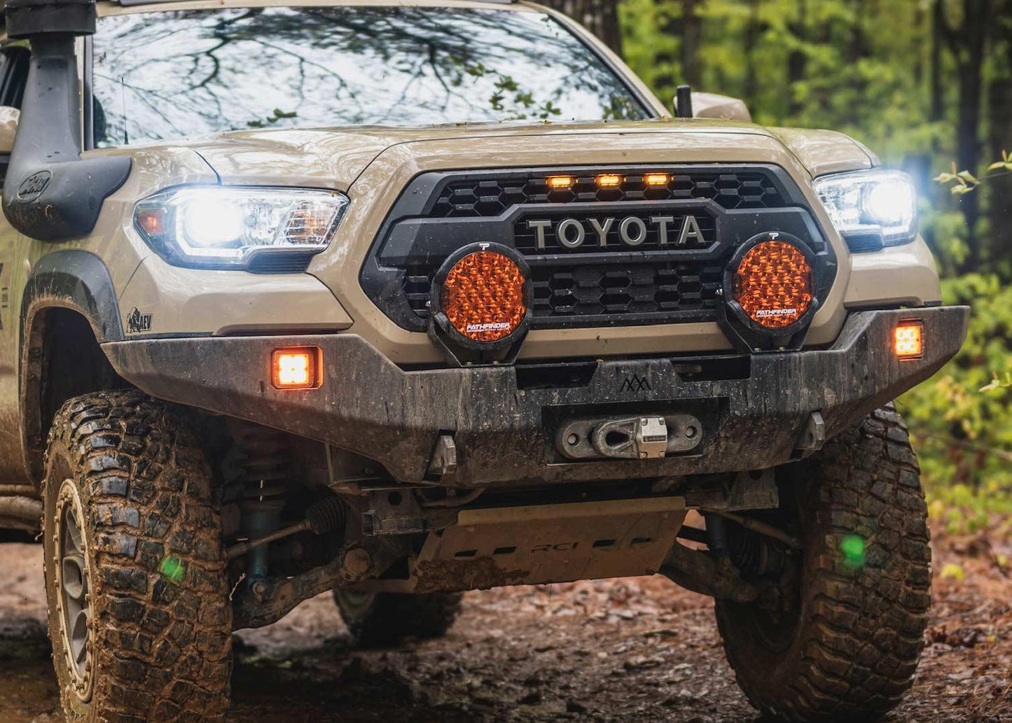 Backwoods Adventure Mods- PROWLR 9" LED Driving Light [TRUE AMBER]