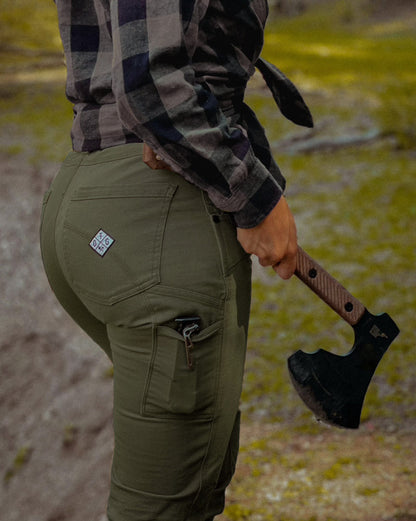 Off The Grid Surplus- Kestral Women's Pant - Dark Olive