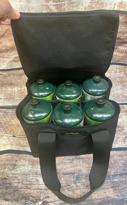 OverlandGearGuy- Propane Bottle Bag 6 Pack