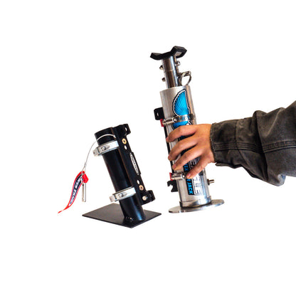 Power Tank- Quick-Release Bracket - 2.5 lb ABC Fire Exinguisher, Power Shot, Pro Eagle Phoenix CO2 Jack