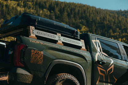 Thor's Lightning Air Systems- Refuge Modular Bed Rack System Jeep Gladiator JT 2020-2024