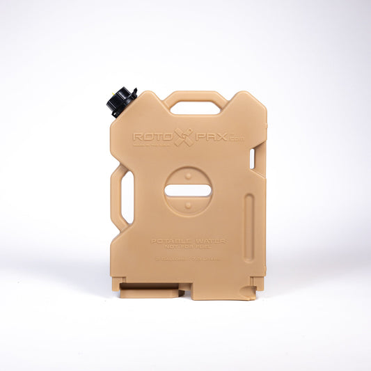 Rotopax- 2 Gallon Water Tan