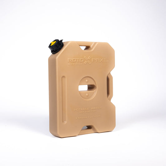 Rotopax- 2 Gallon Water GEN 2 Tan