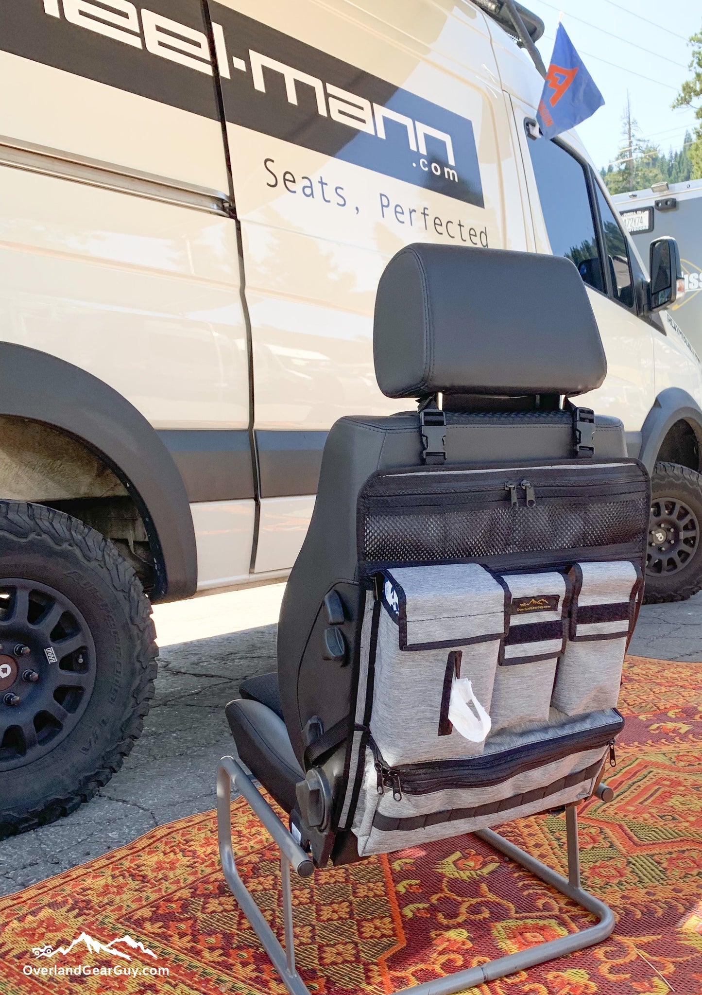 OverlandGearGuy- Moab Seat Organizer