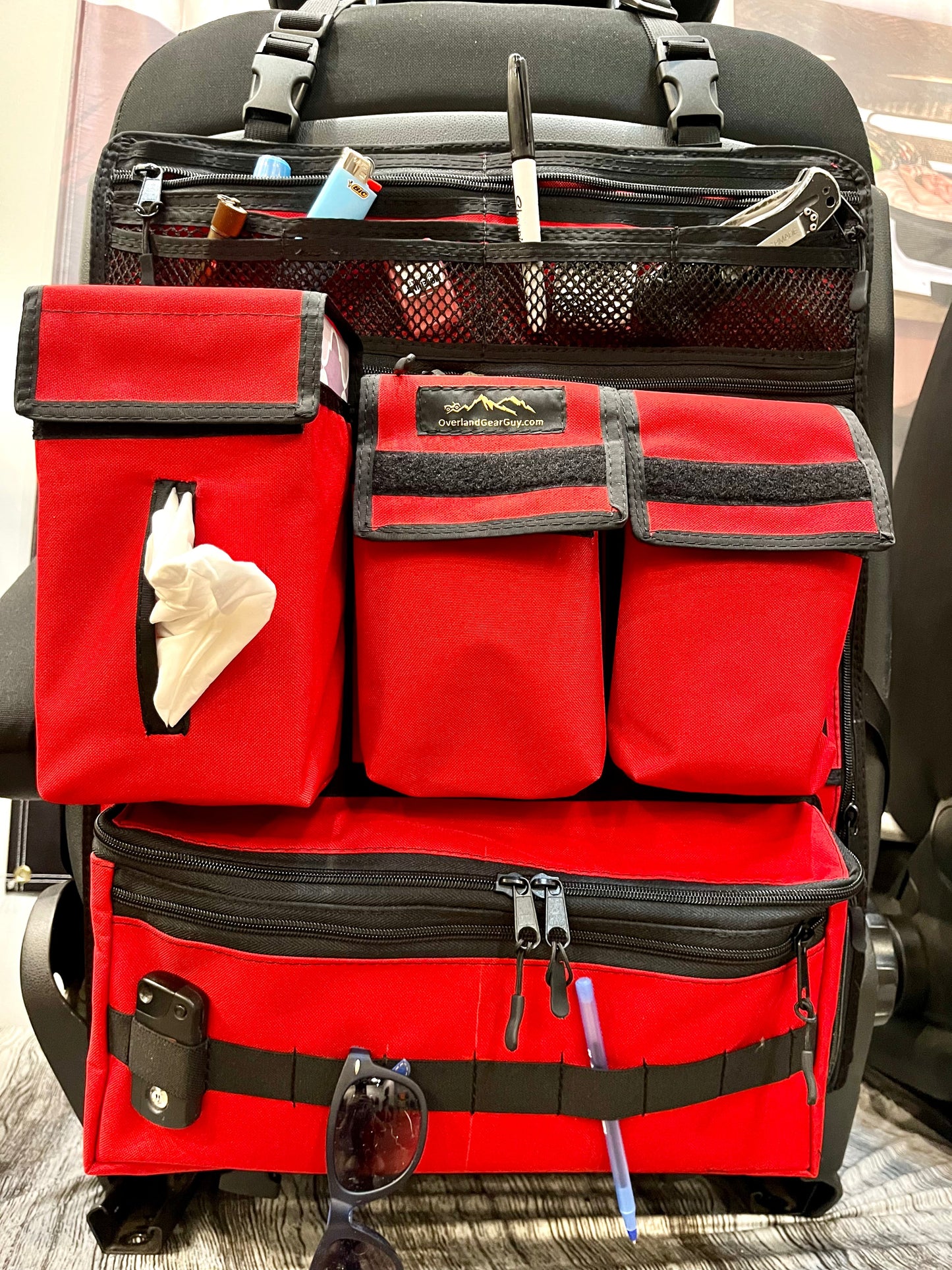 OverlandGearGuy- Moab Seat Organizer