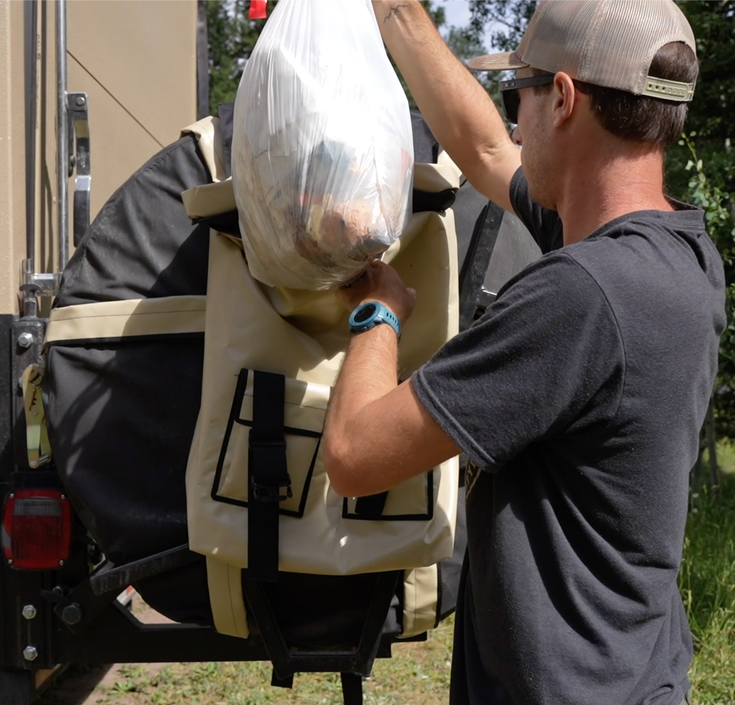 OverlandGearGuy- Vinyl Covers - Spare Tire Trash Bag