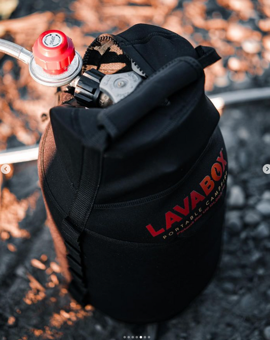 LavaBox- Burt's Tank Top: 10 Pound Propane Tank Insulator and Carrier