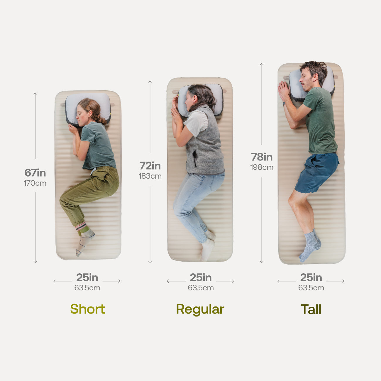 Luno- AIR+FOAM PRO Camping Mattress