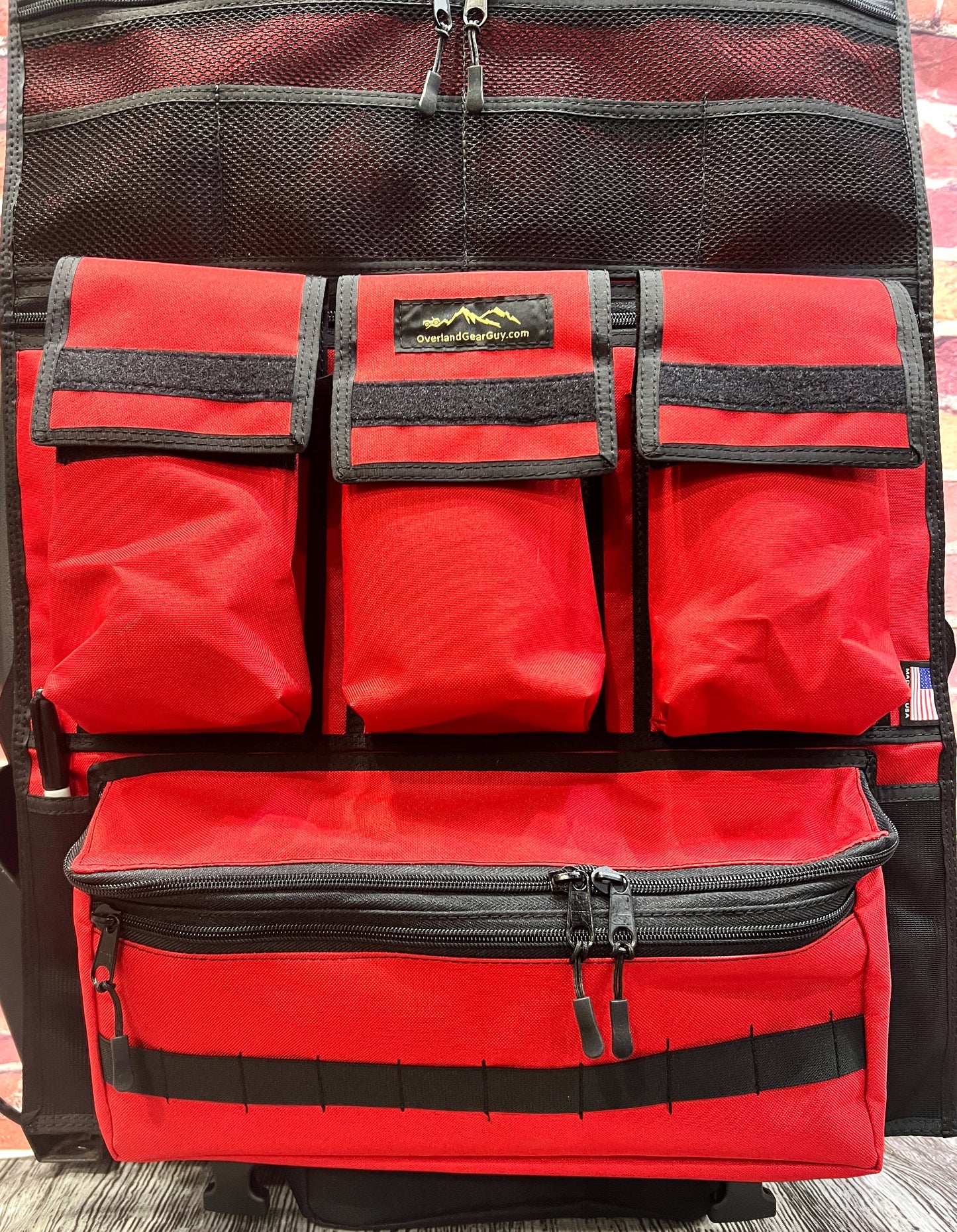 OverlandGearGuy- Adventure Ready 2 Seat Organizer