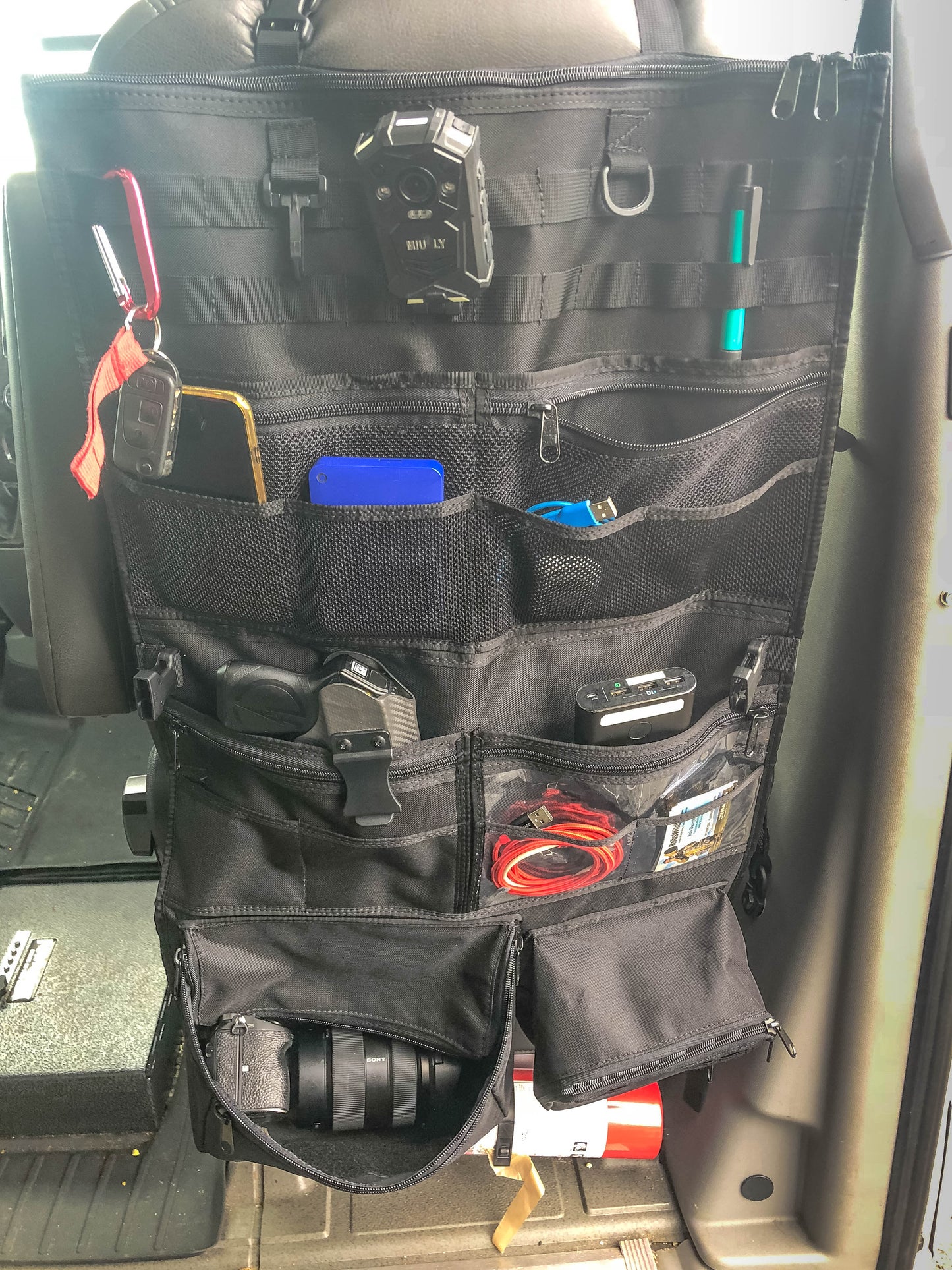 OverlandGearGuy- Adventure Ready 1 Seat Organizer