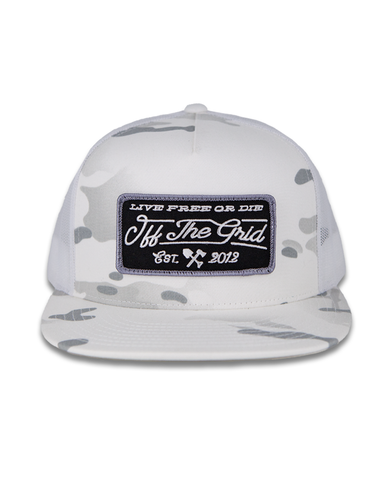 Off The Grid Surplus- Stamped Snapback Hat