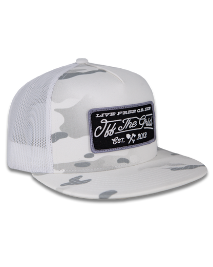 Off The Grid Surplus- Stamped Snapback Hat