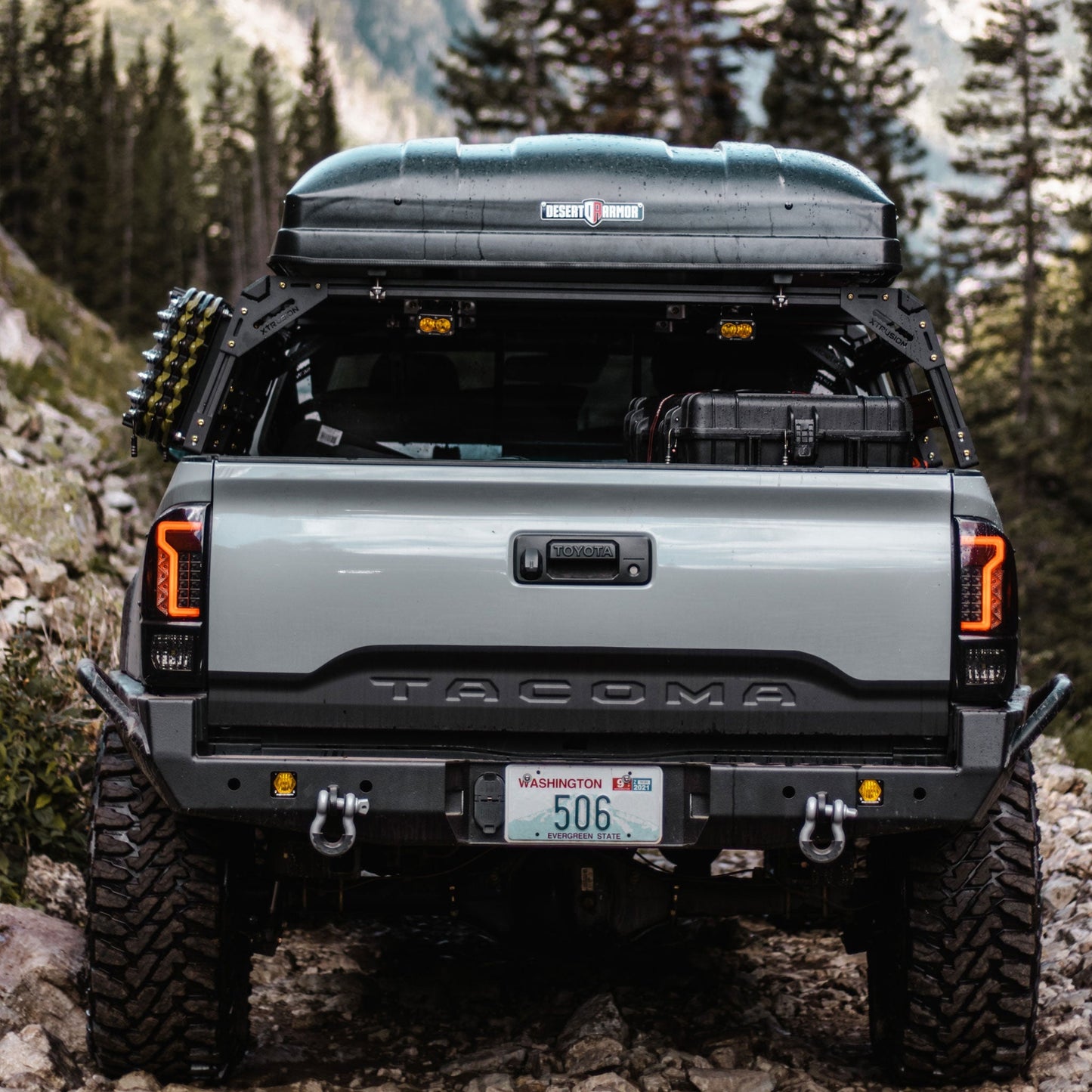 Xtrusion Overland- XTR1 Bed Rack for Toyota Tacoma