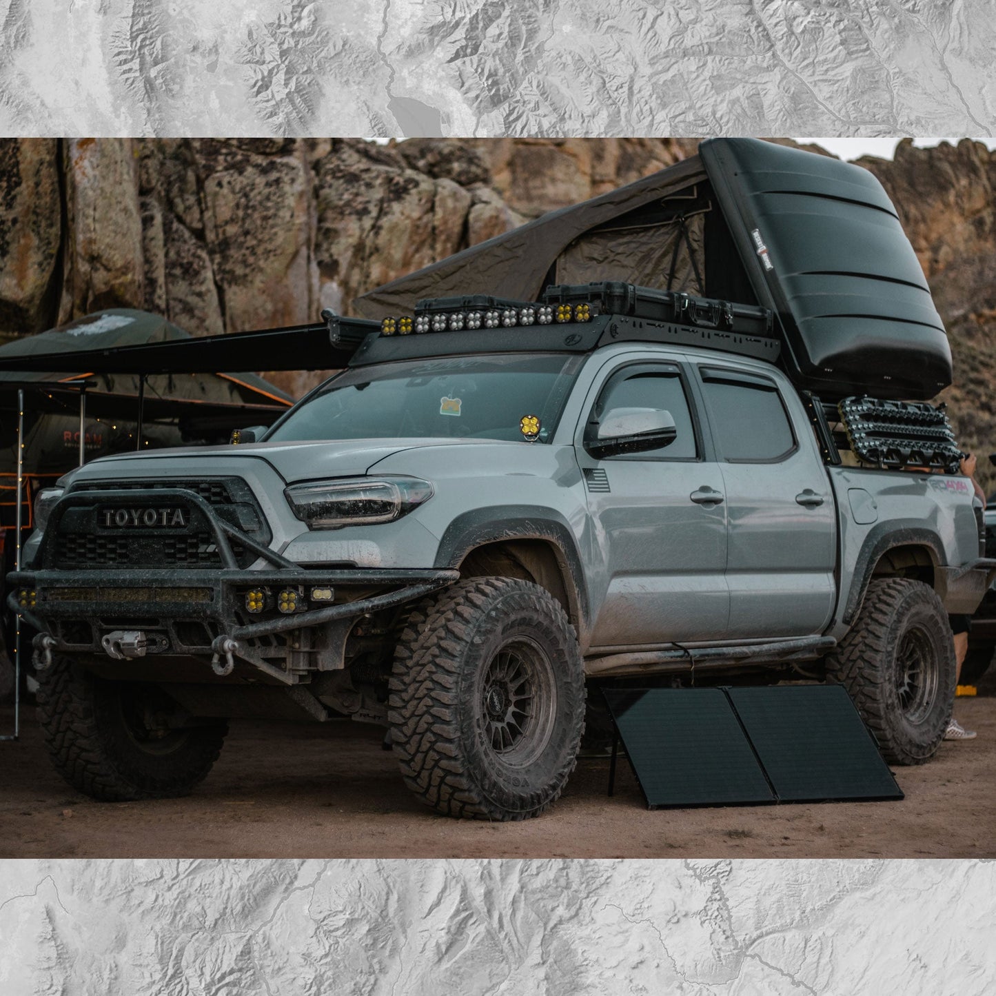 Xtrusion Overland- XTR3 Bed Rack for Toyota Tacoma