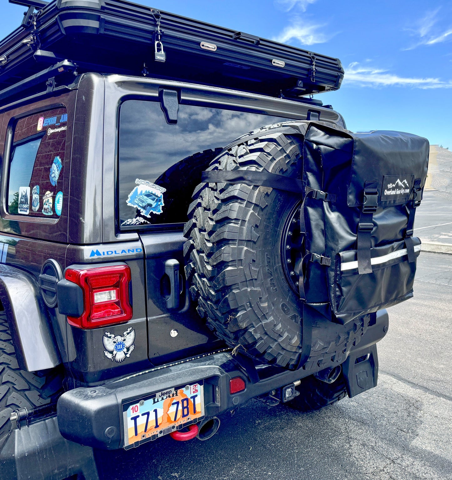 OverlandGearGuy- The Max Adventure Spare Tire Trash Bag