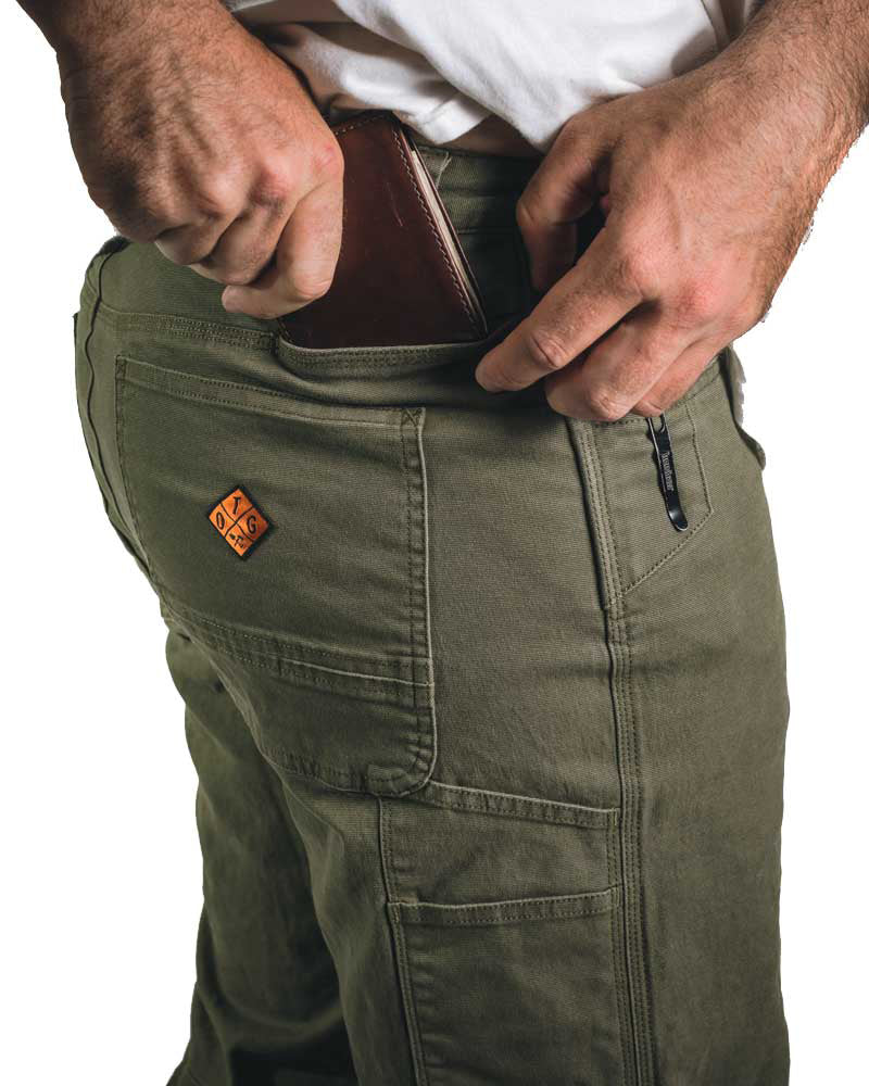 Off The Grid Surplus- Trailblazer Standard Fit Pants - DK Olive