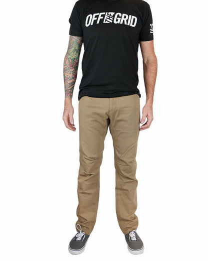 Off The Grid Surplus- Trailblazer Taper Fit Pants - Coyote