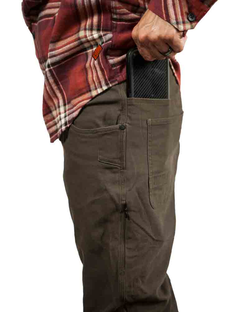 Off The Grid Surplus- Trailblazer Taper Fit Pants - DK BRN
