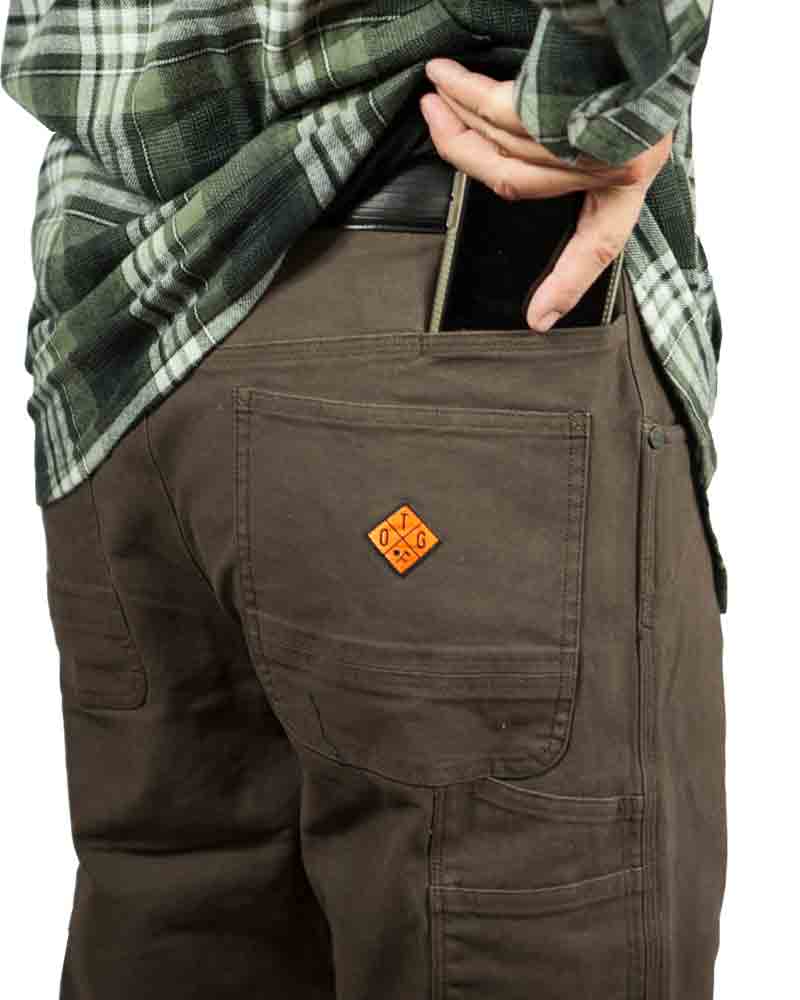 Off The Grid Surplus- Trailblazer Taper Fit Pants - DK BRN