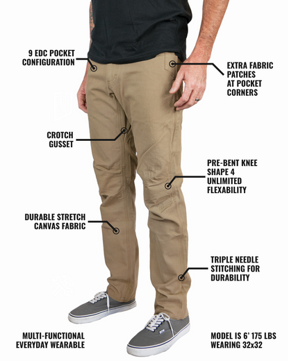 Off The Grid Surplus- Trailblazer Taper Fit Pants - Coyote