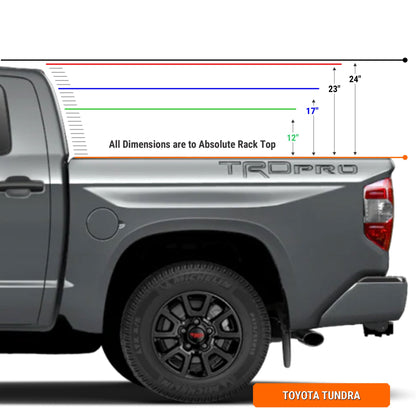 Xtrusion Overland- XTR1 Bed Rack for Toyota Tundra