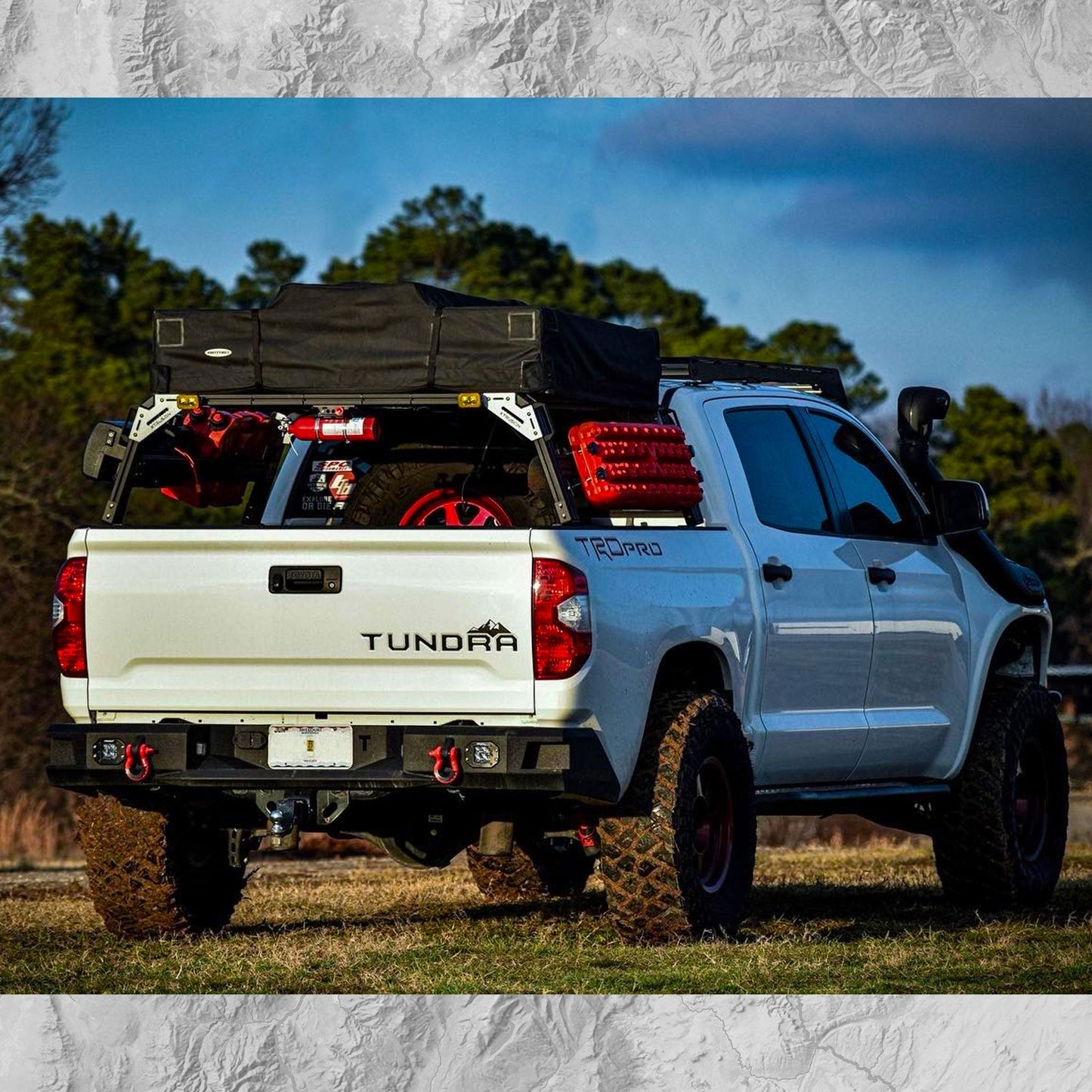 Xtrusion Overland- XTR1 Bed Rack for Toyota Tundra