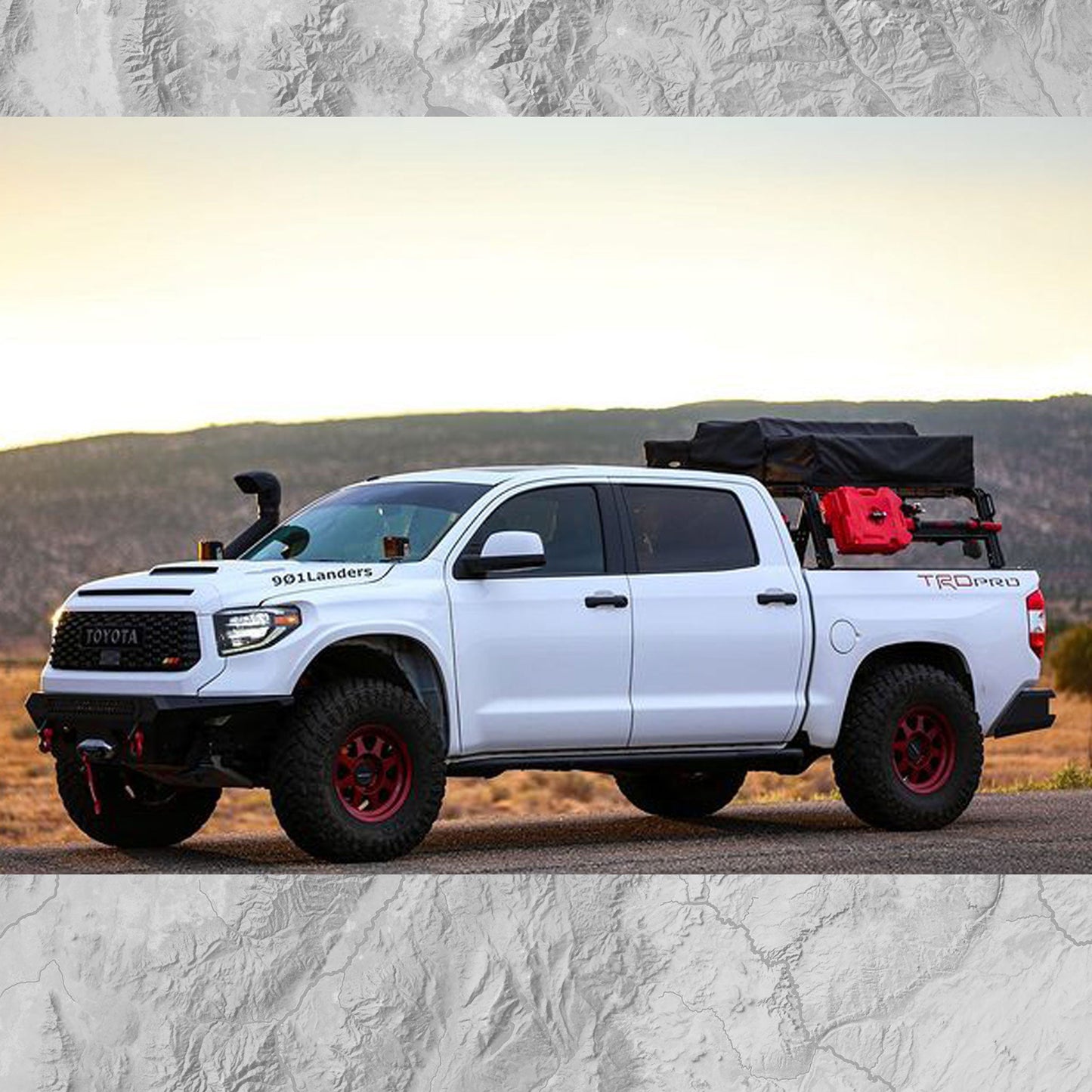 Xtrusion Overland- XTR1 Bed Rack for Toyota Tundra