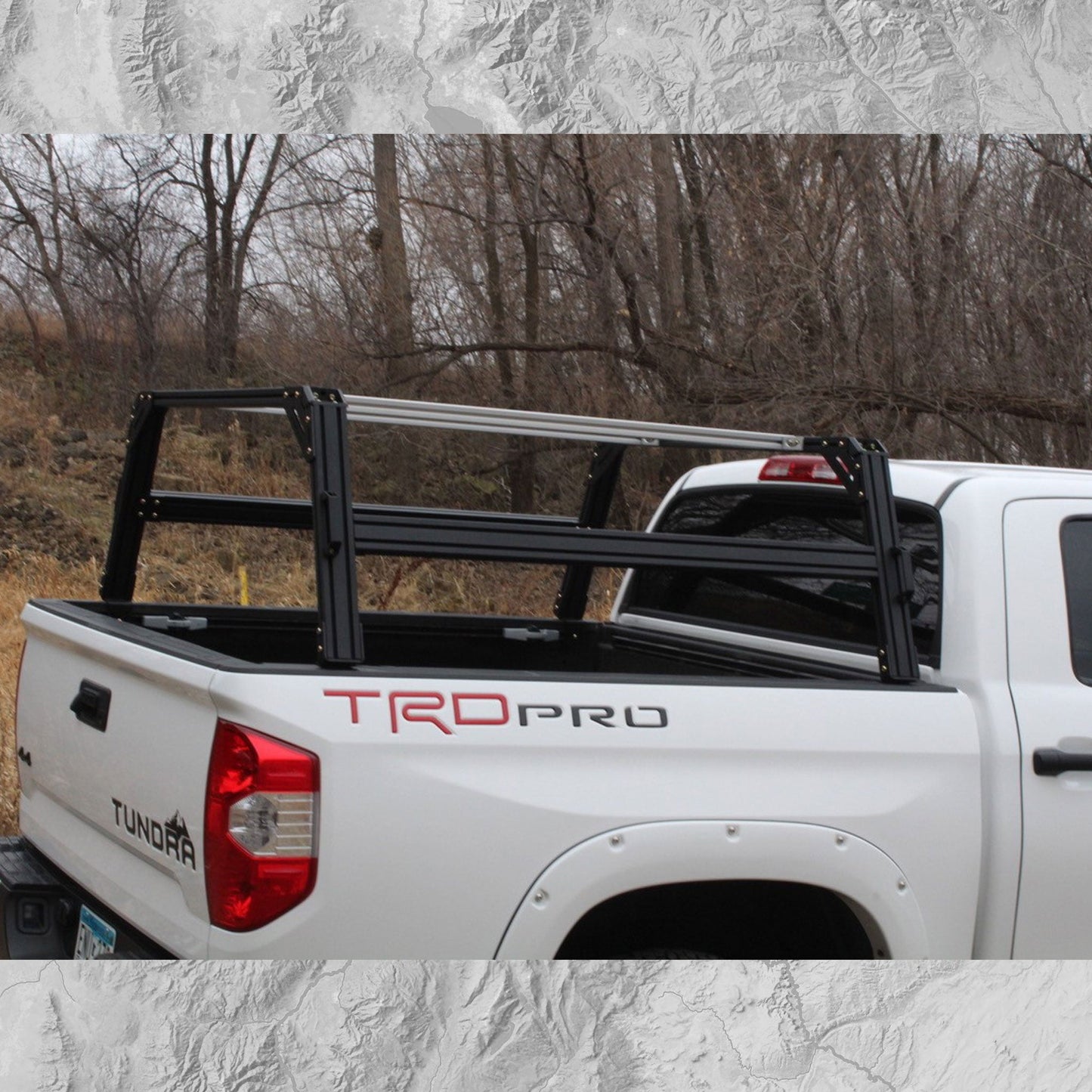 Xtrusion Overland- XTR1 Bed Rack for Toyota Tundra