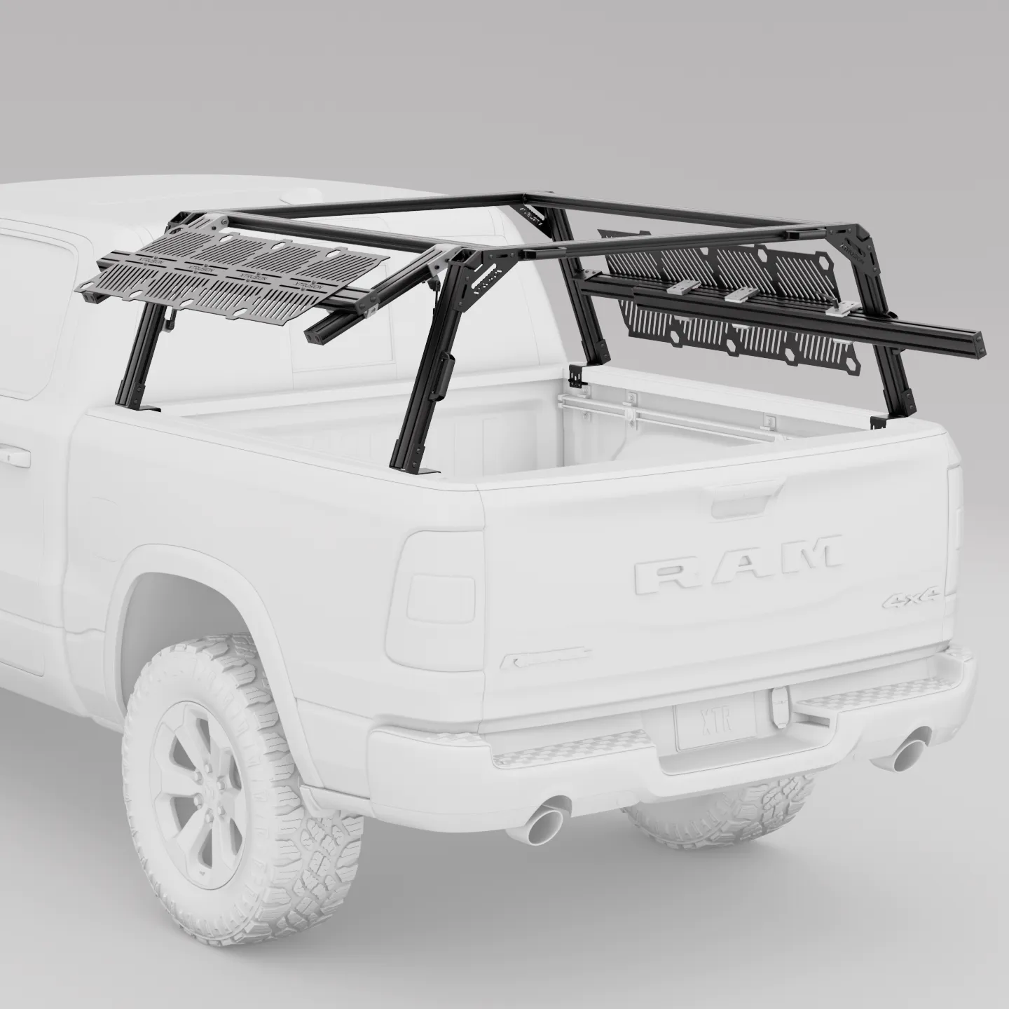 Xtrusion Overland- XTR1 Bed Rack for Dodge Ram 1500 - Straight Bed