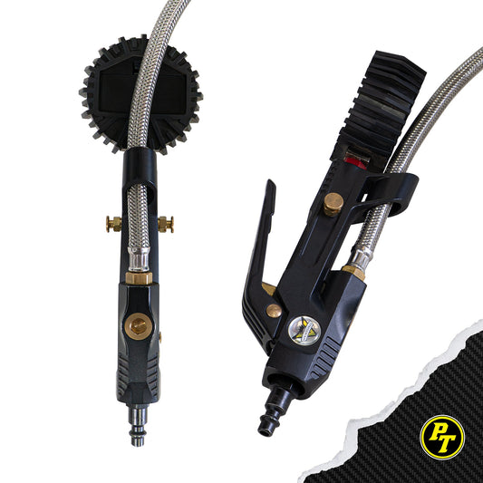 Power Tank- Big Kahuna Digital - Ventoso™ Tire Inflator with Gauge, 6 ft. Hose, and Quick-Switch Chucks