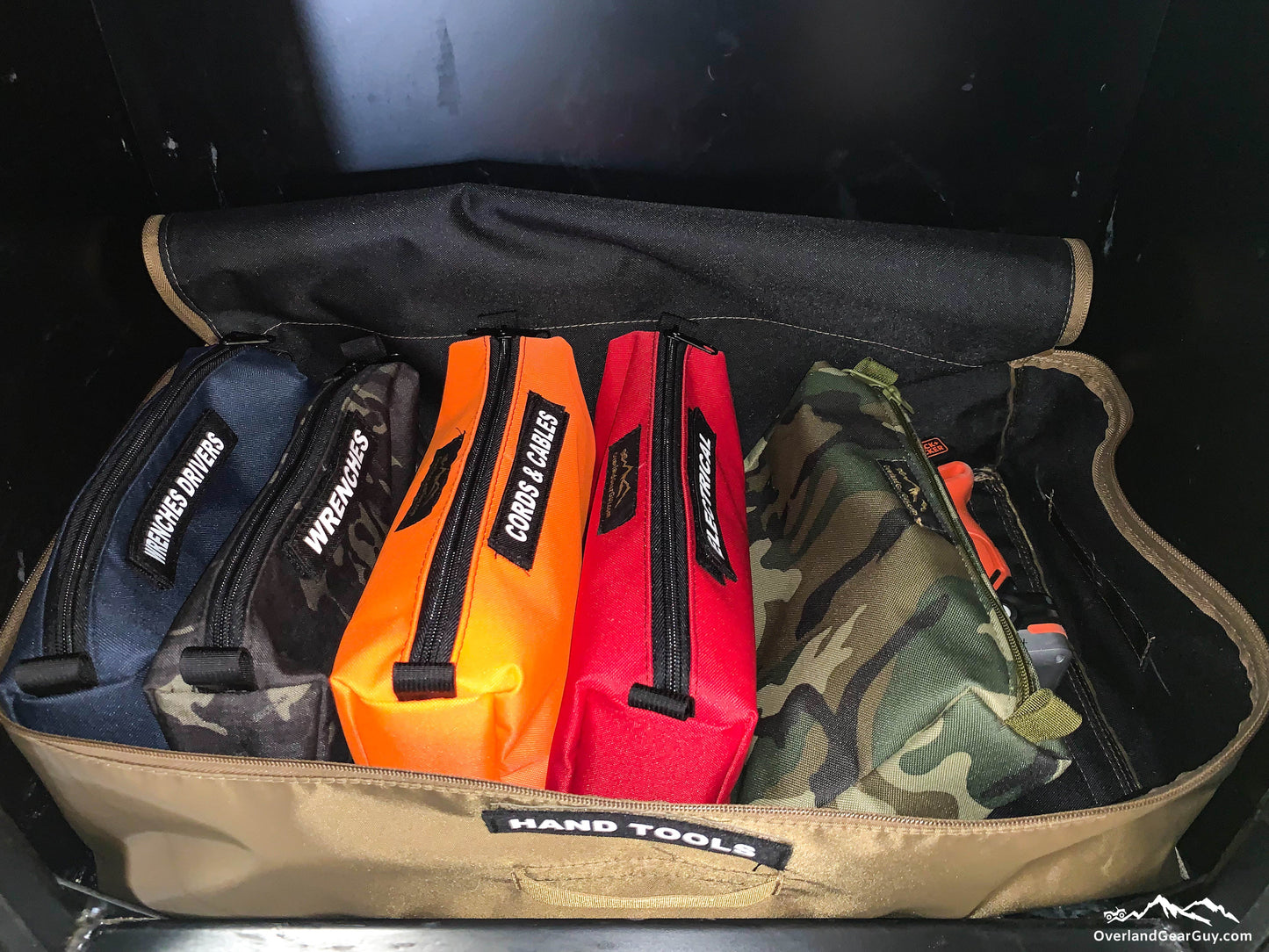 OverlandGearGuy- Van Gear Box Storage Bag (set of 3)