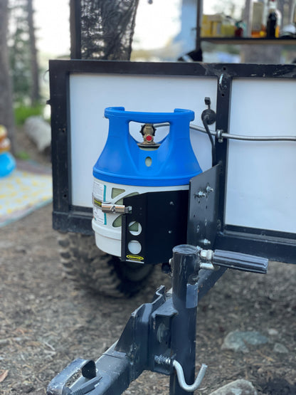 Power Tank- Tor LOCKER Bracket for 11 lb Squatty Propane Tank & 11 lb Viking Composite Tank