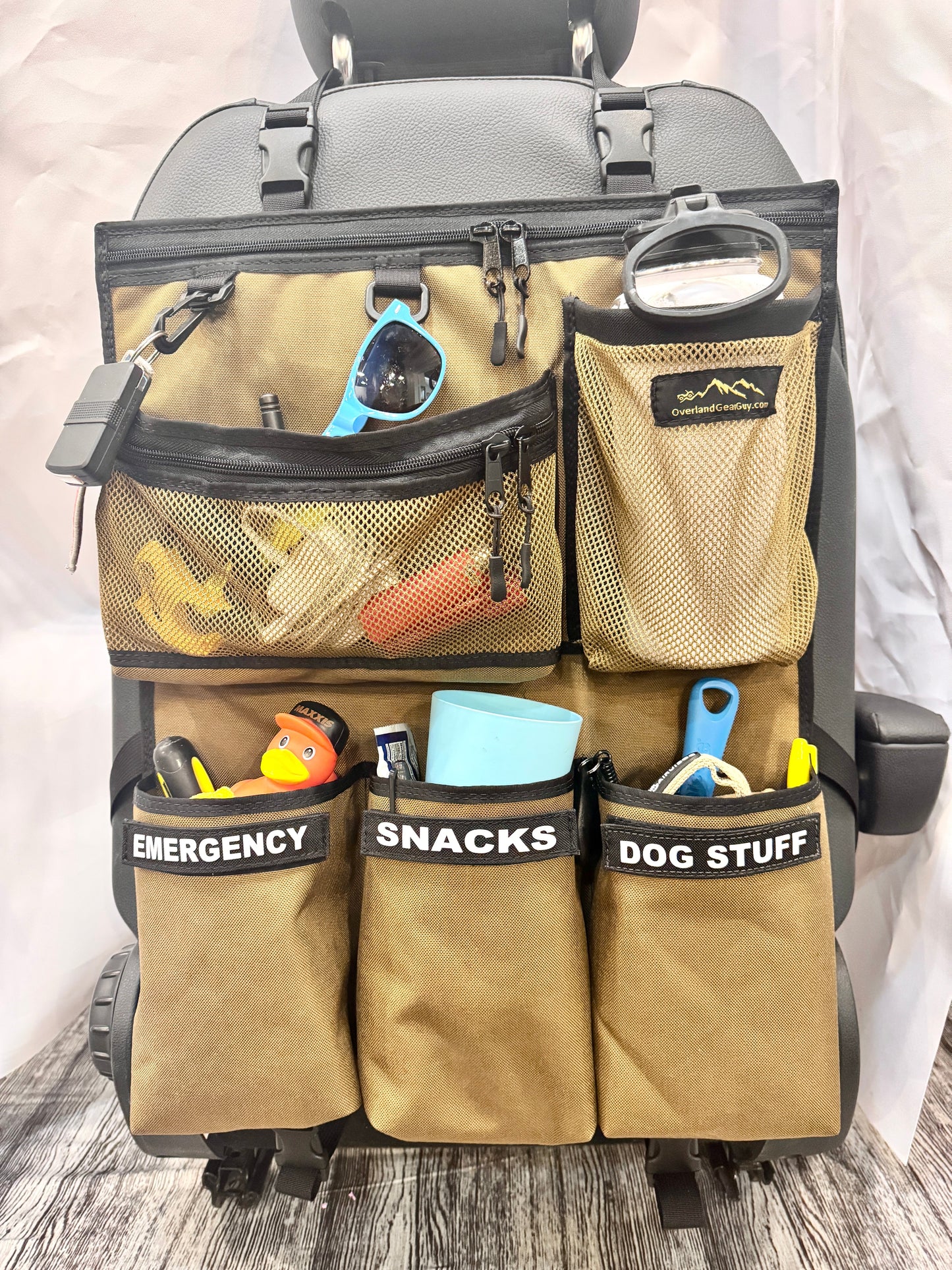 OverlandGearGuy- Voyager Seat Organizer