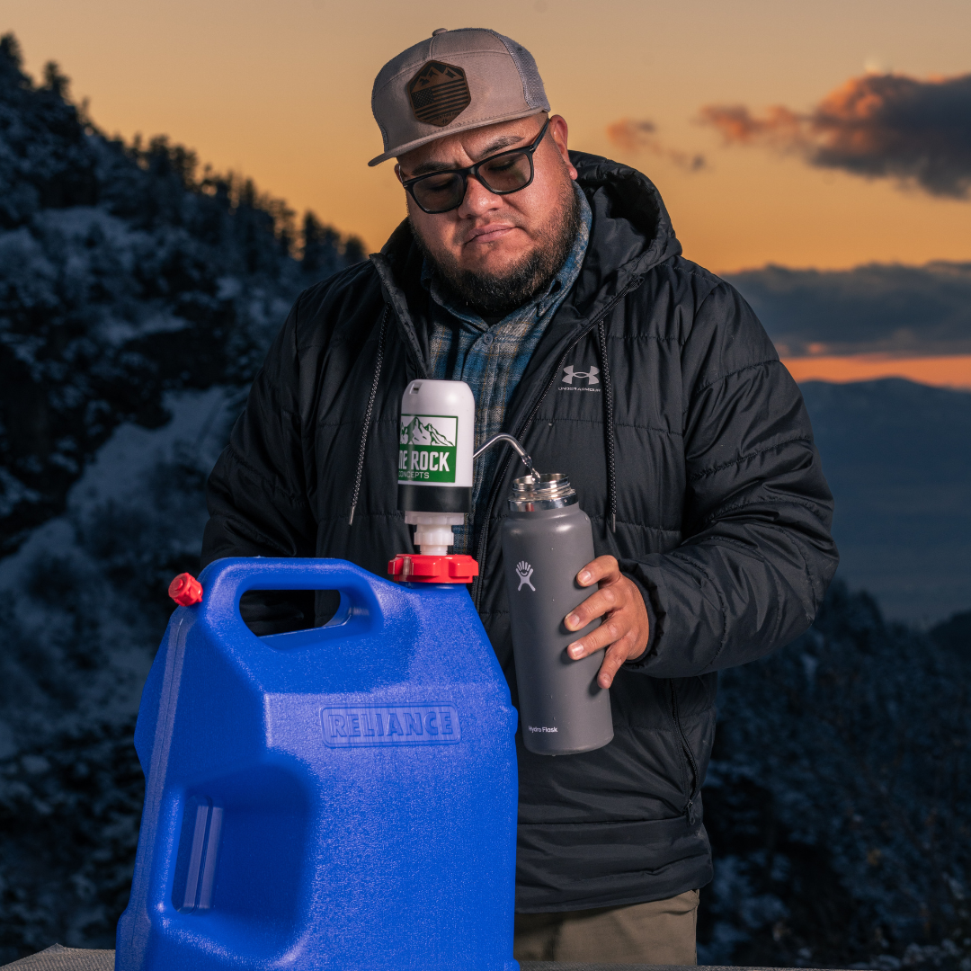 Lone Rock Concepts- Reliance Aqua-Tainer Overland Water Pump Kit