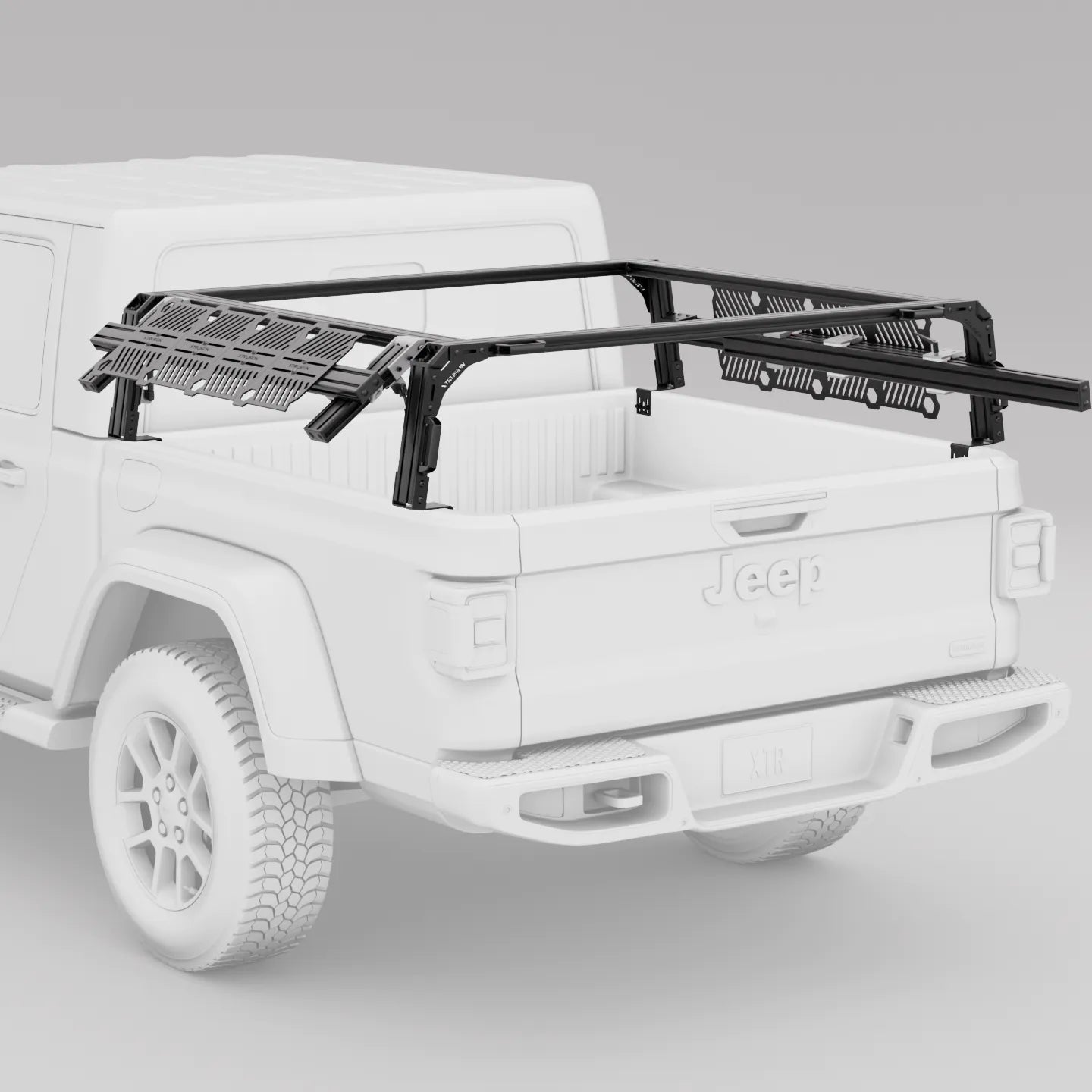 Xtrusion Overland- XTR1 Bed Rack for Jeep Gladiator