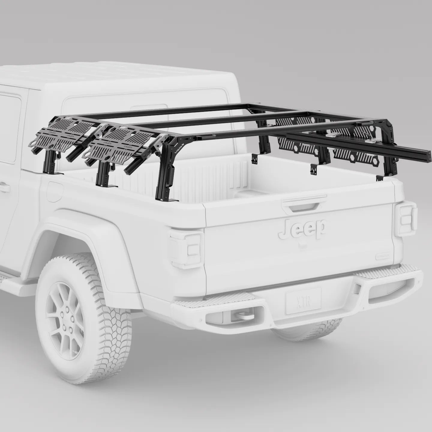 Xtrusion Overland- XTR3 Bed Rack for Jeep Gladiator