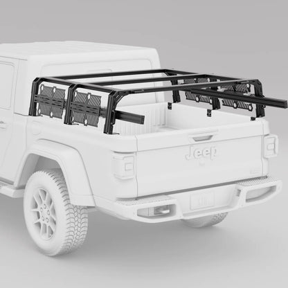 Xtrusion Overland- XTR3 Bed Rack for Jeep Gladiator