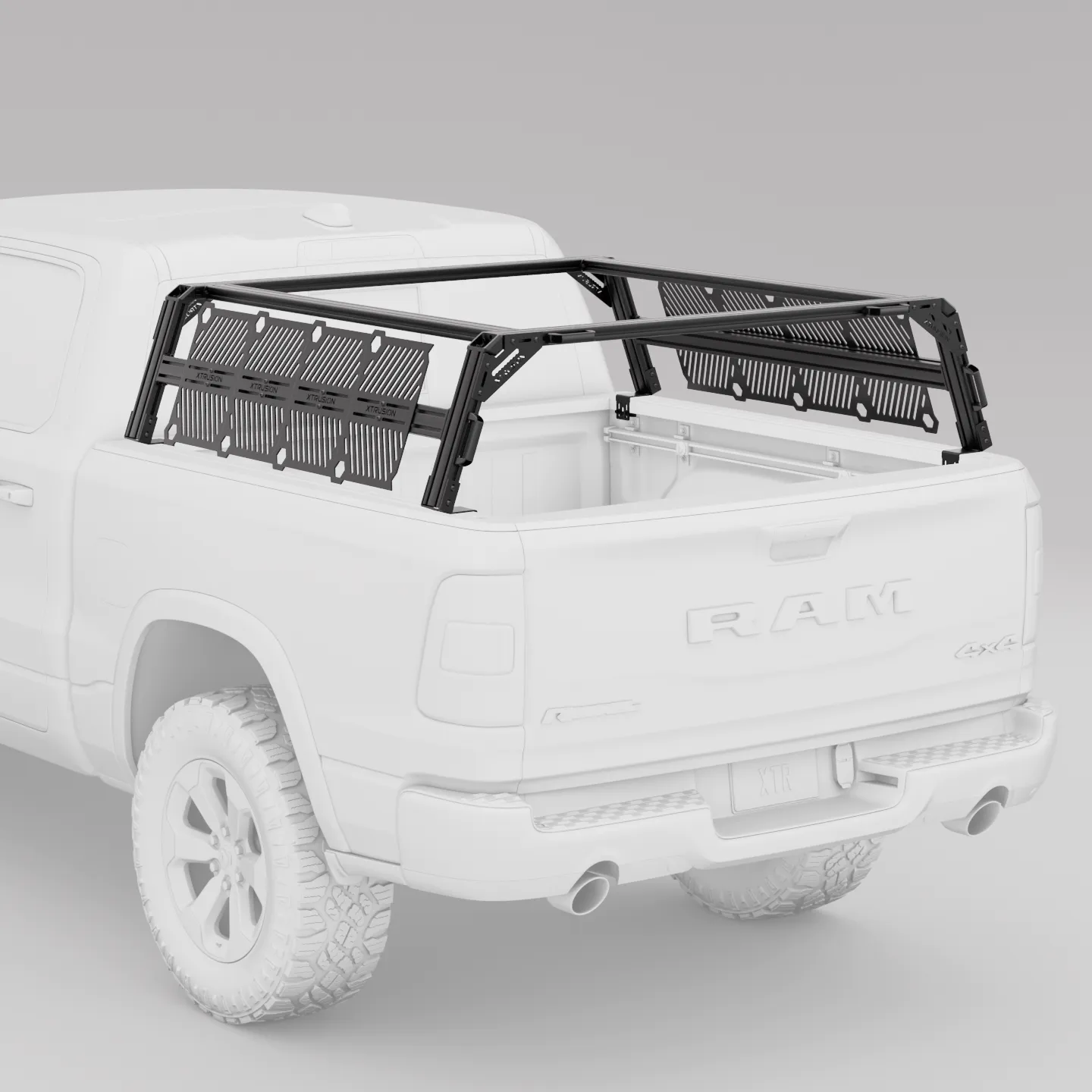 Xtrusion Overland- XTR1 Bed Rack for Dodge Ram HD - Tapered Bed