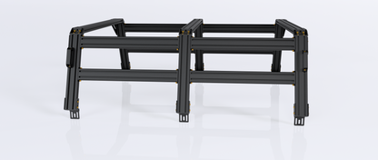 Xtrusion Overland- XTR3 Bed Rack for Dodge Ram HD - Straight Bed