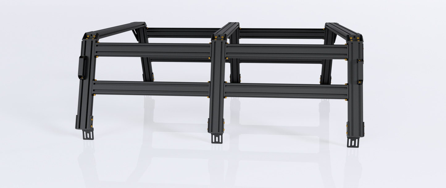 Xtrusion Overland- XTR3 Bed Rack for Ford Ranger